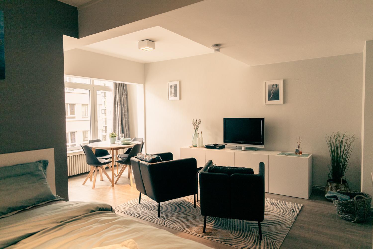 Ruime 2 Pers Studio Bij Casino Oostende: Geniet Van Zee, Kunst, En Relax Dış mekan fotoğraf